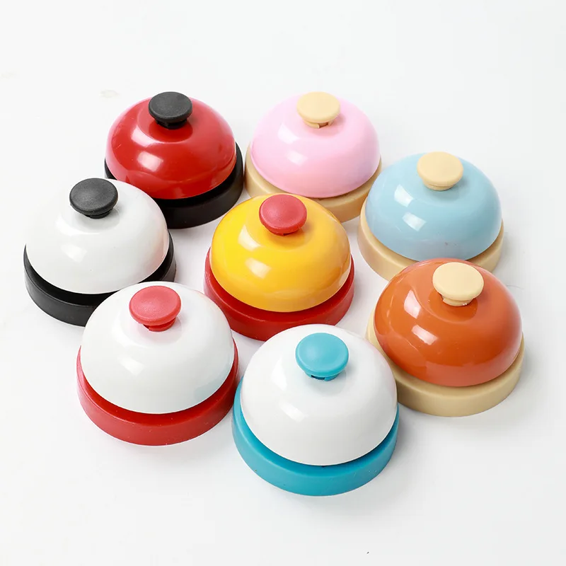 Board Game Cafe - Tafeloproepbel Multicolor Handbel voor Restaurant Keuken