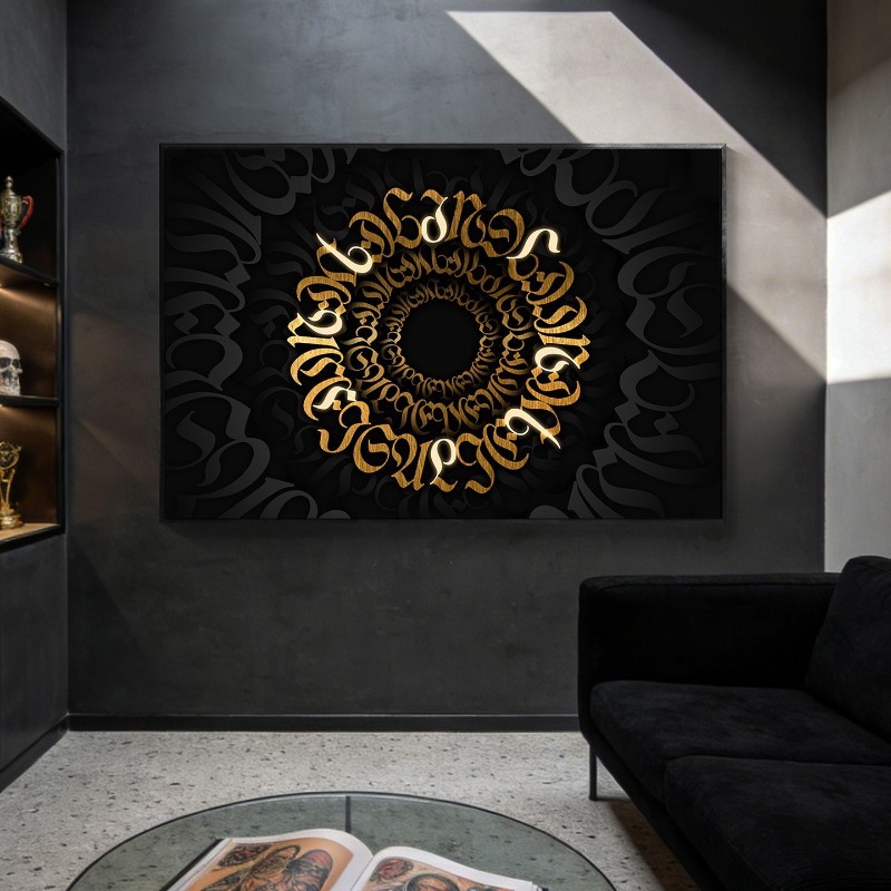 Board Game Cafe - Donkere wind, lichtgevende decoratieve schildering, KTV-bar