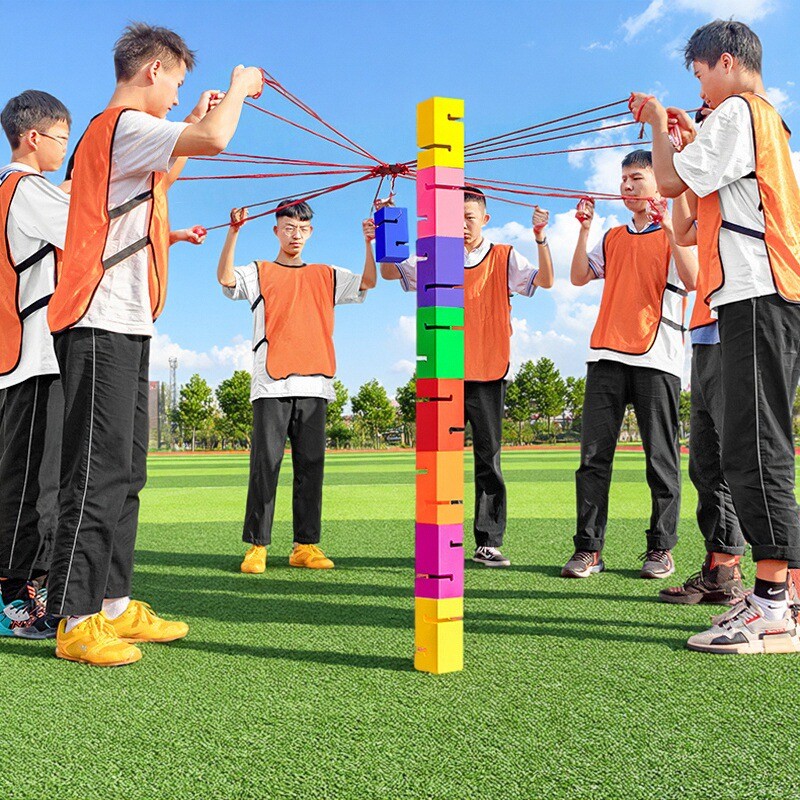 Cooperative Card Game - Teambuildingspellen Team Samenwerkingsspellen Toren Buitensporten Speelgoed