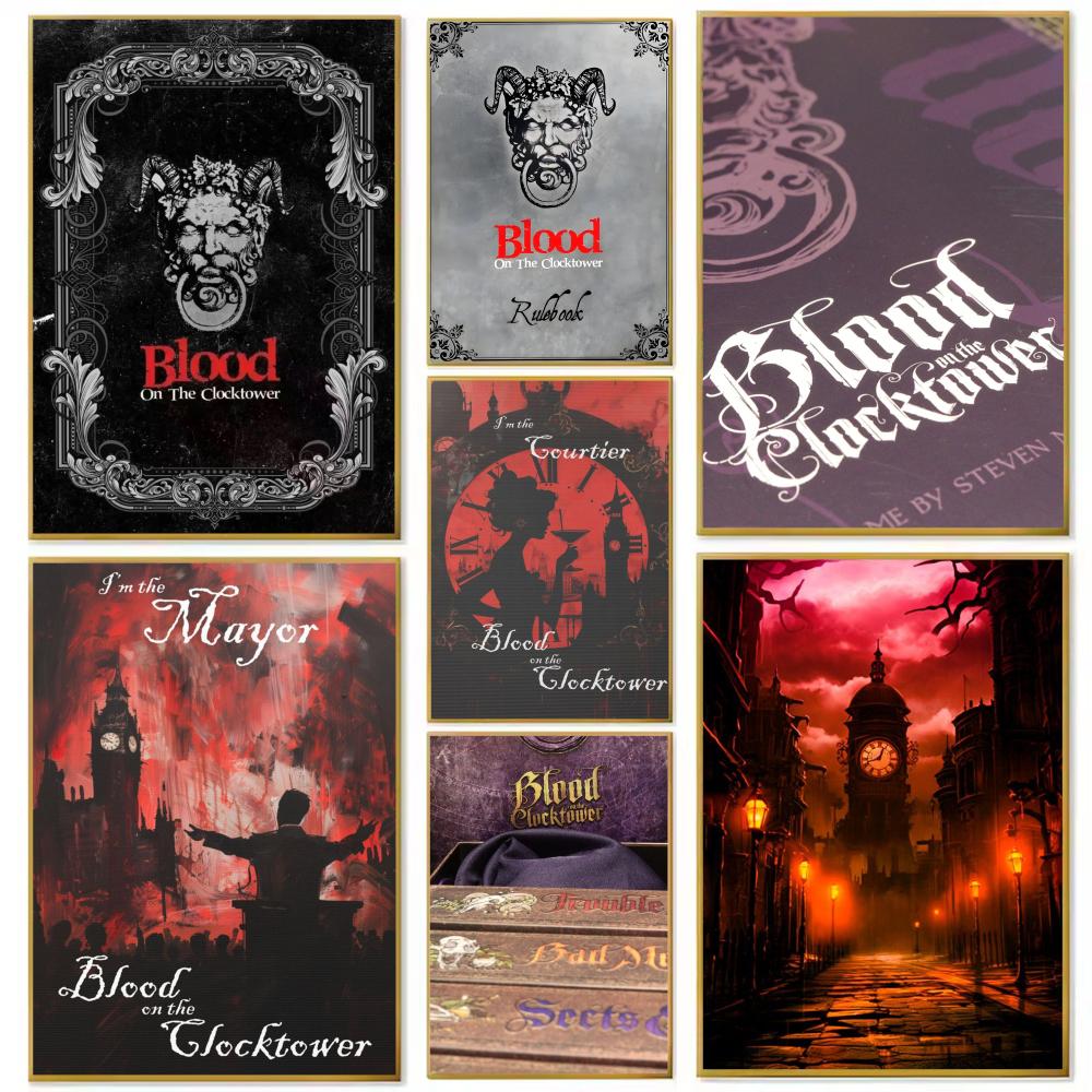 Bloed op de klokkentoren Bords - Board Game Cafe recensie en prijs