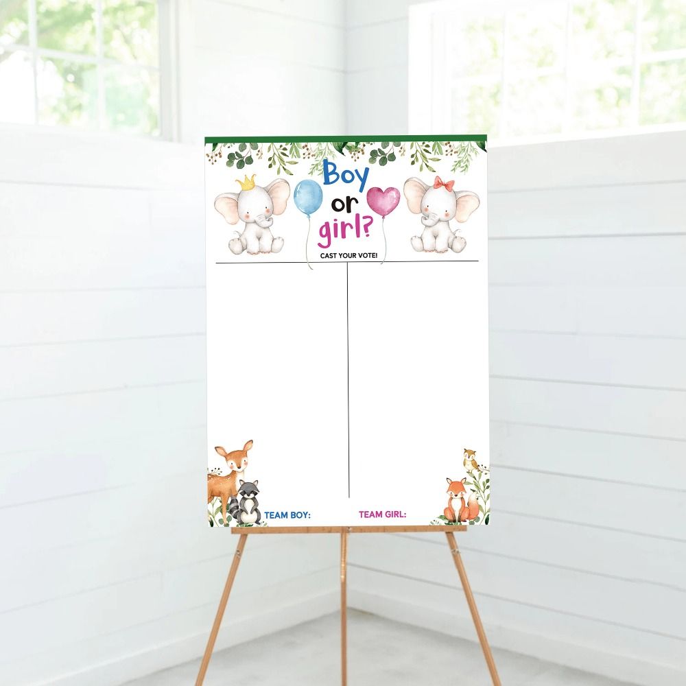 Met stickers Geslacht onthuld  - Board Game Who Is It recensie en prijs