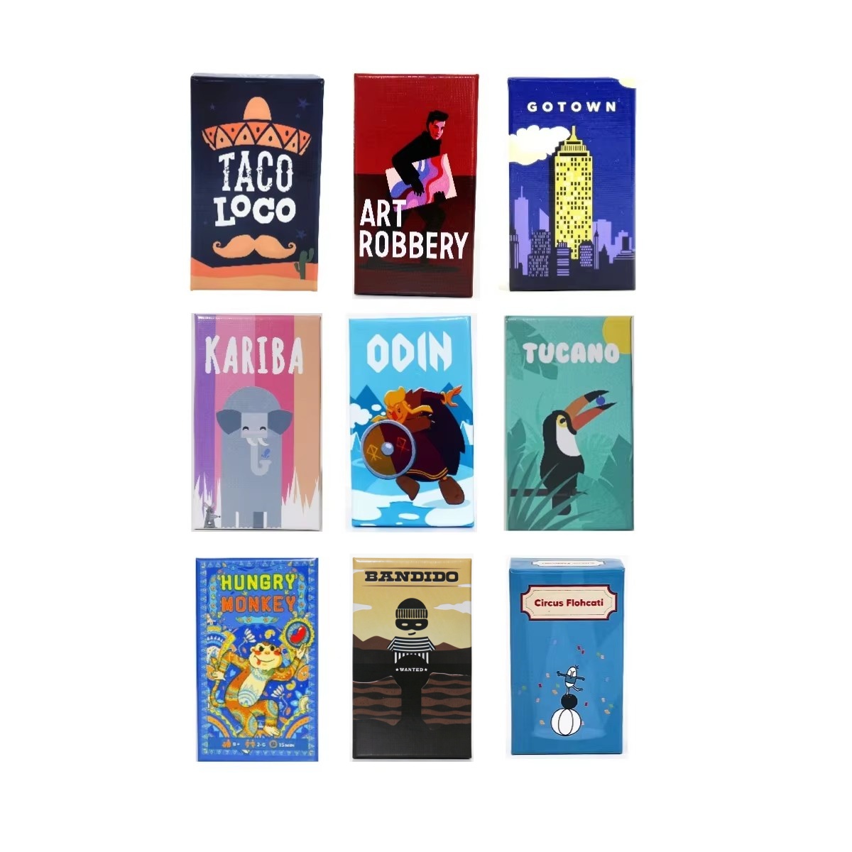 NIEUWE Hot Games - Tucano |    - Board Game Bang recensie en prijs