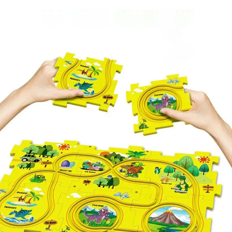 Educatieve Puzzel Kinderen Tra - Board Game Race Track recensie en prijs