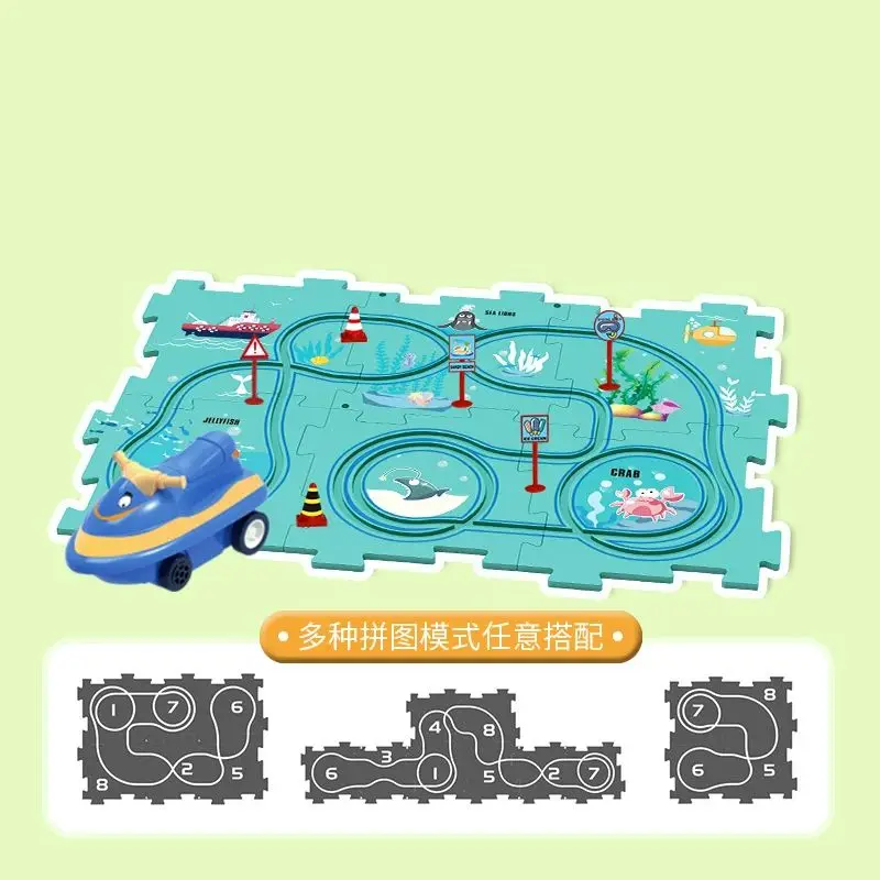 Educatieve Puzzel Kinderen Tra - Board Game Race Track recensie en prijs