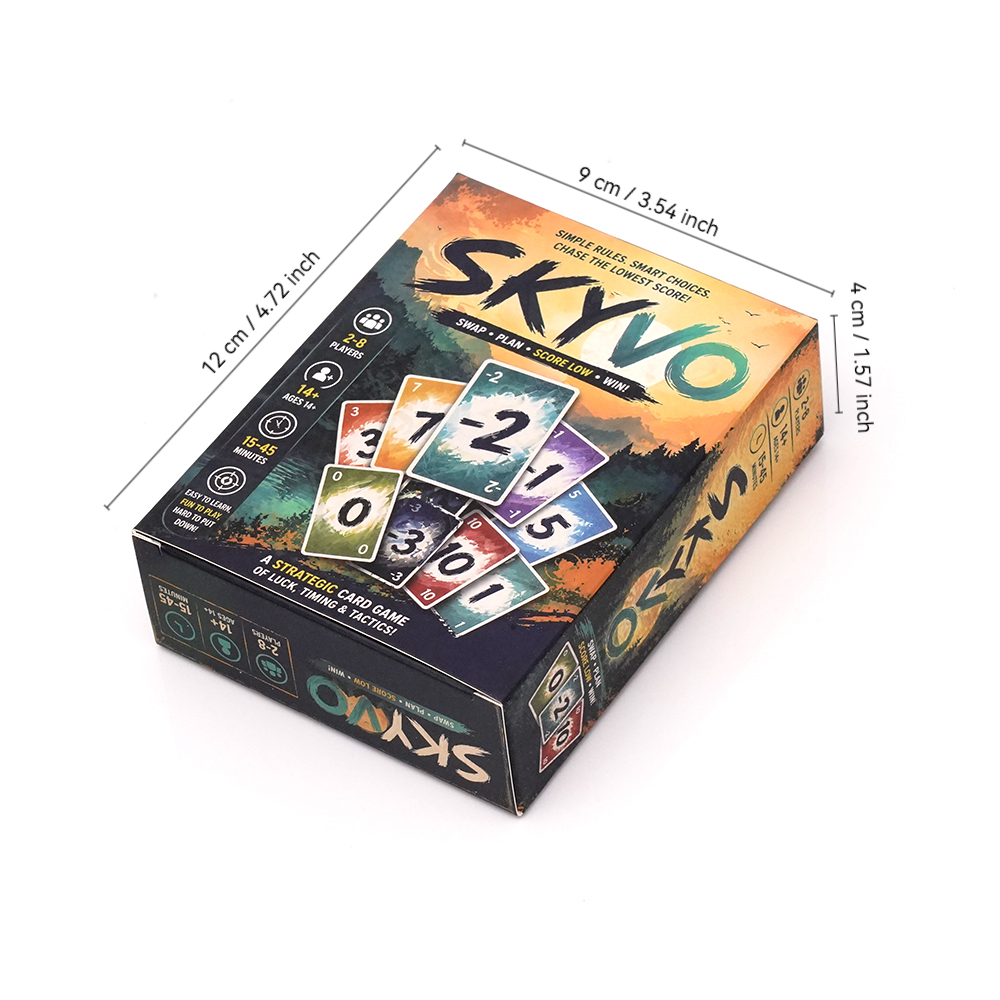 Strategisch nummer-matchend ka - Cooperative Card Game recensie en prijs