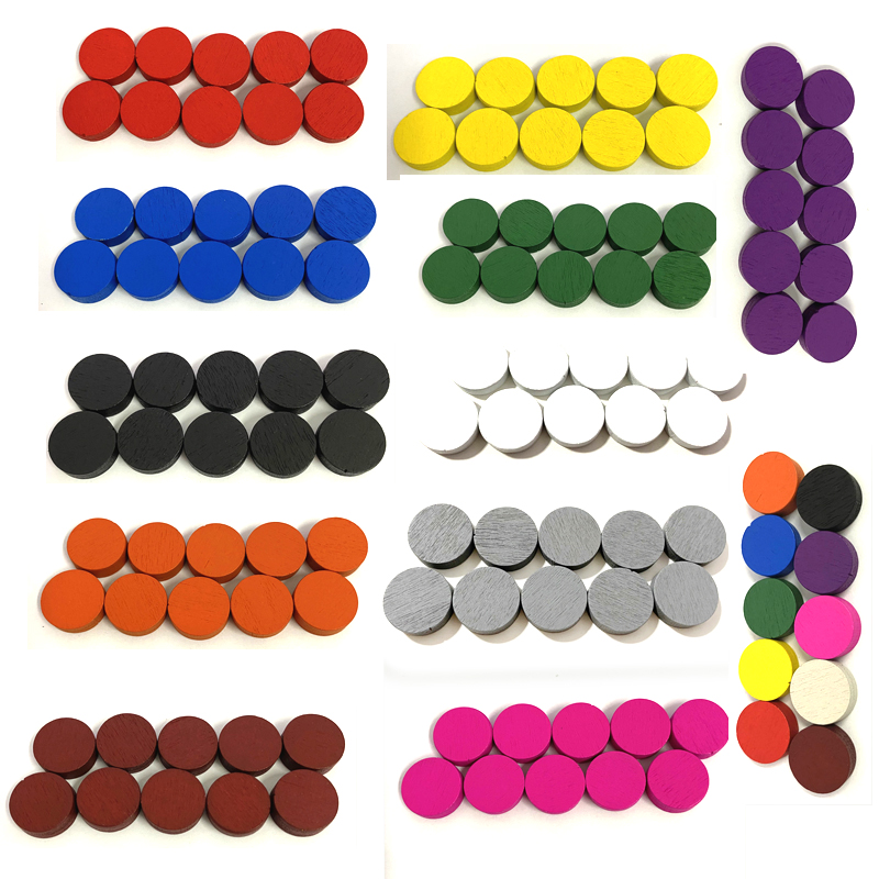 50 stuks 15*5 MM 11 Kleuren Ho - Board Game Sequence recensie en prijs