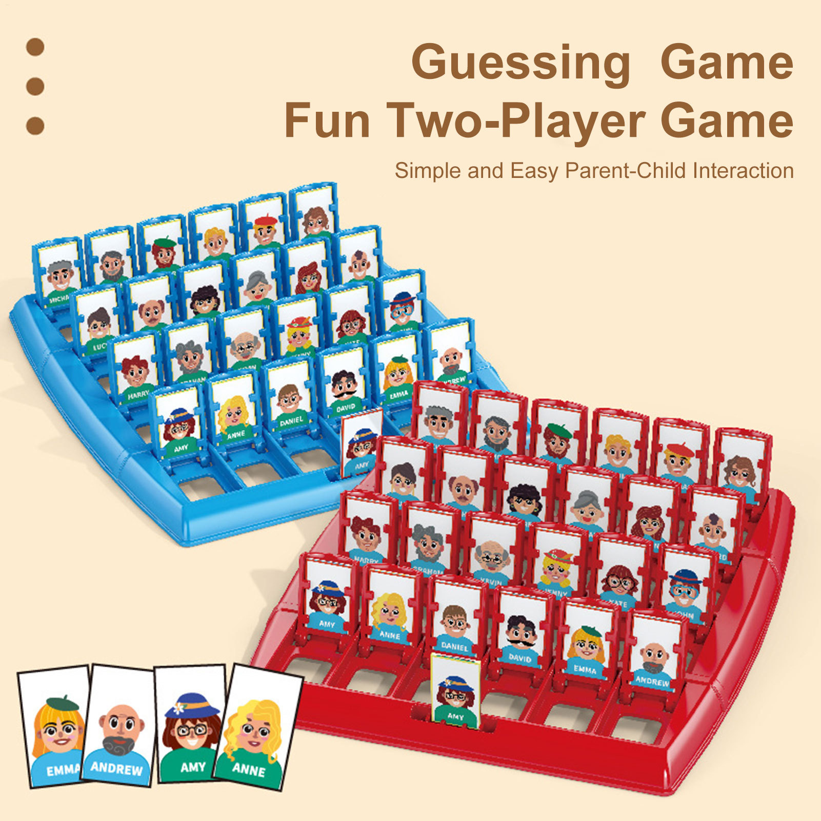 Educatief speelgoed voor twee  - Board Game Who Is It recensie en prijs