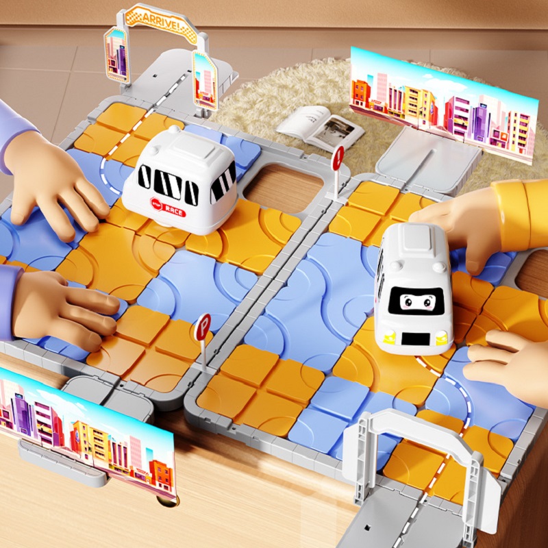 DIY Stadse Avontuur 3D Puzzle  - Board Game Race Track recensie en prijs