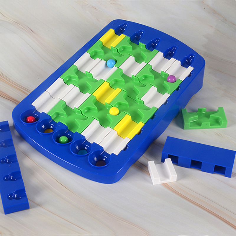 Iq logische route puzzel kraal - Board Game Race Track recensie en prijs
