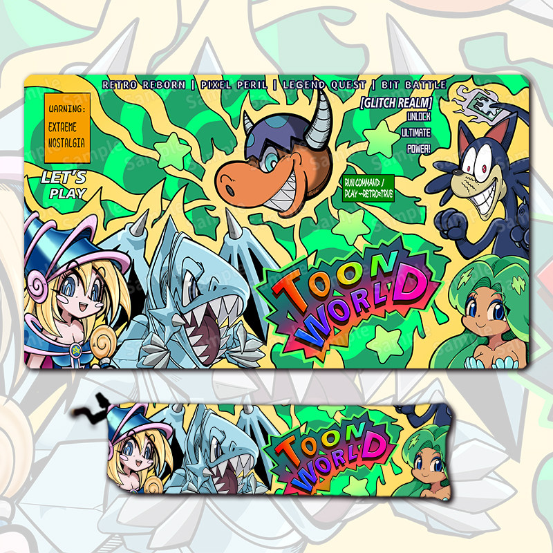 Yu-Gi-Oh! 600x350mm Toon Dark  - Board Game Gi recensie en prijs