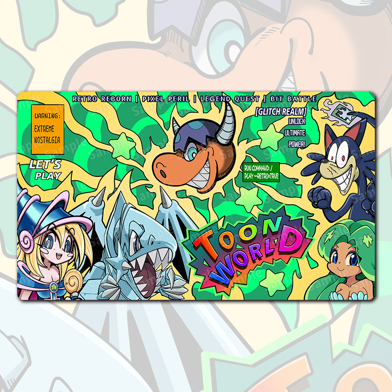 Yu-Gi-Oh! 600x350mm Toon Dark  - Board Game Gi recensie en prijs