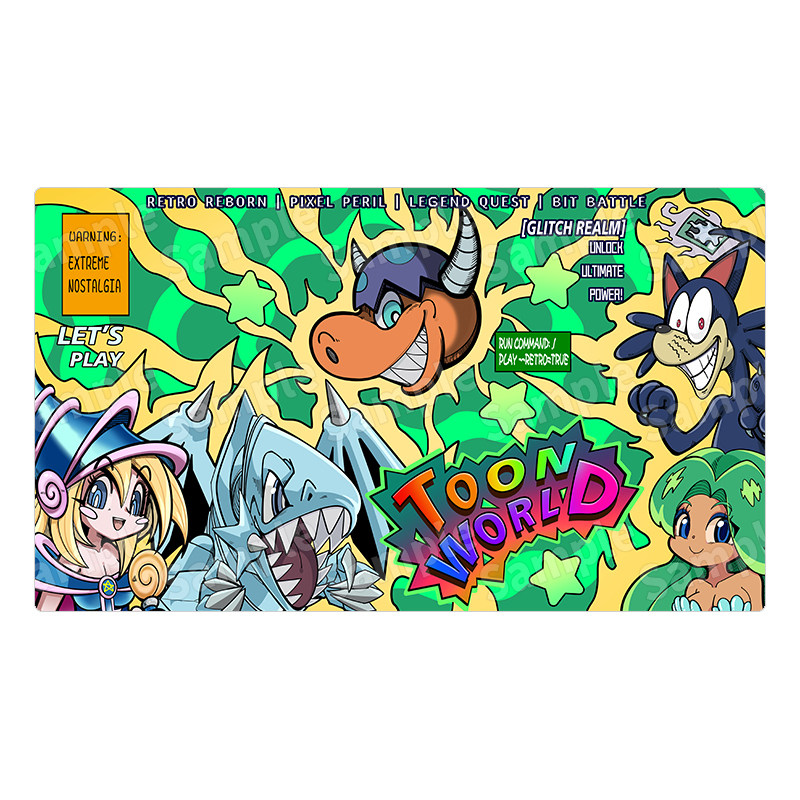 Yu-Gi-Oh! 600x350mm Toon Dark  - Board Game Gi recensie en prijs