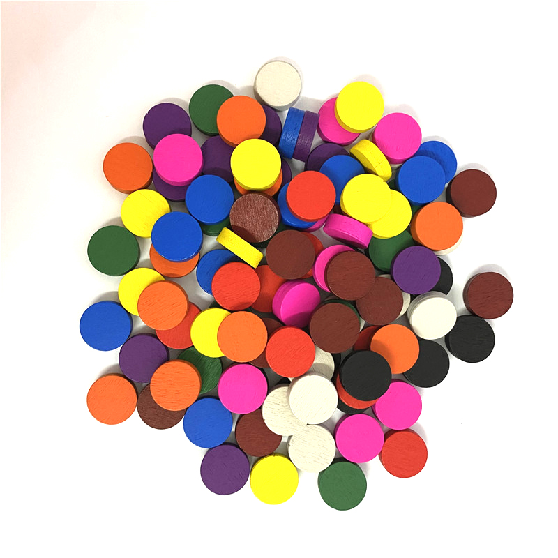 100 stuks Diameter 15*5 MM Hou - Board Game Sequence recensie en prijs