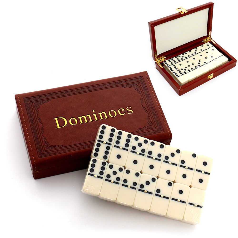 28-delige hars domino set, kla - Board Game Family recensie en prijs
