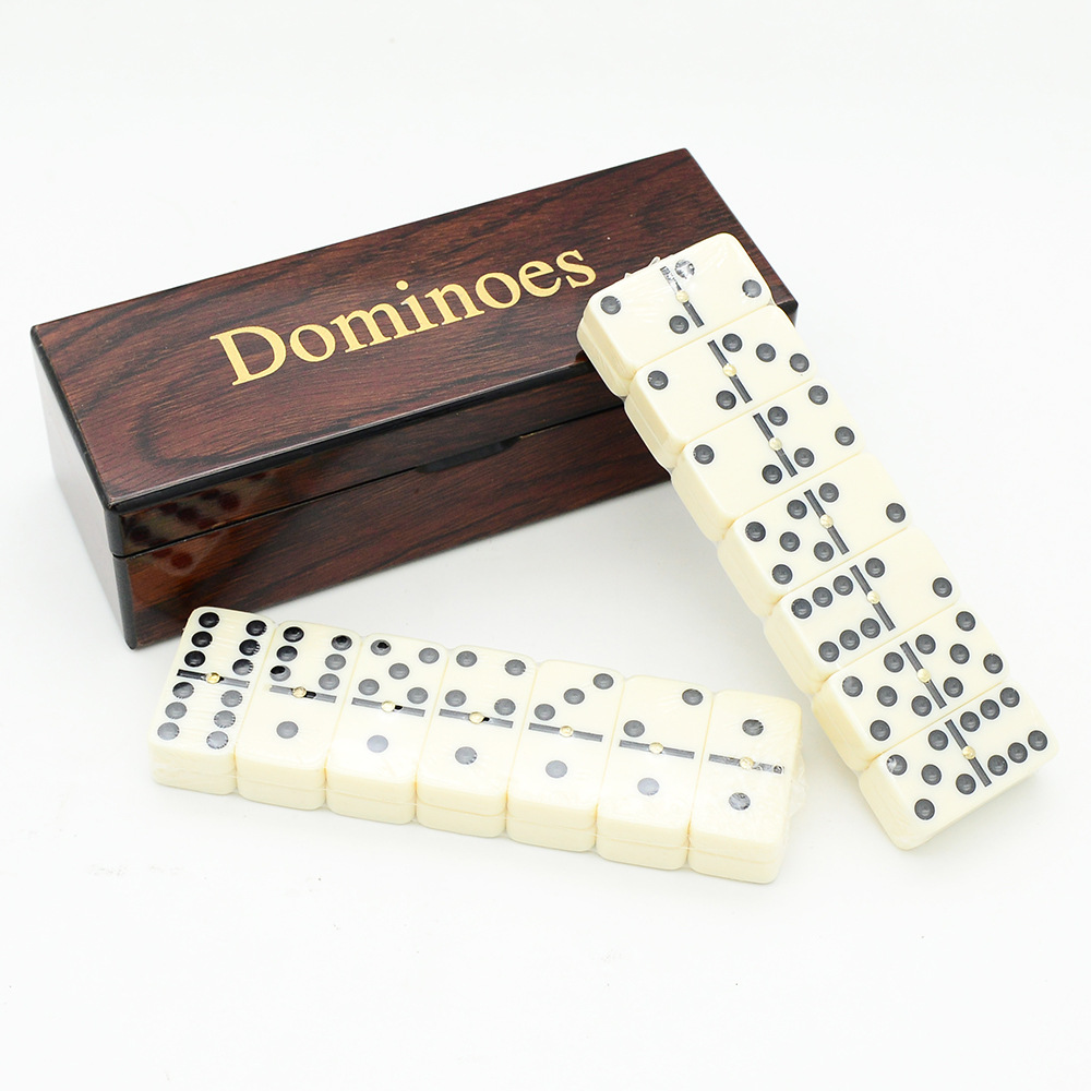 28-delige hars domino set, kla - Board Game Family recensie en prijs