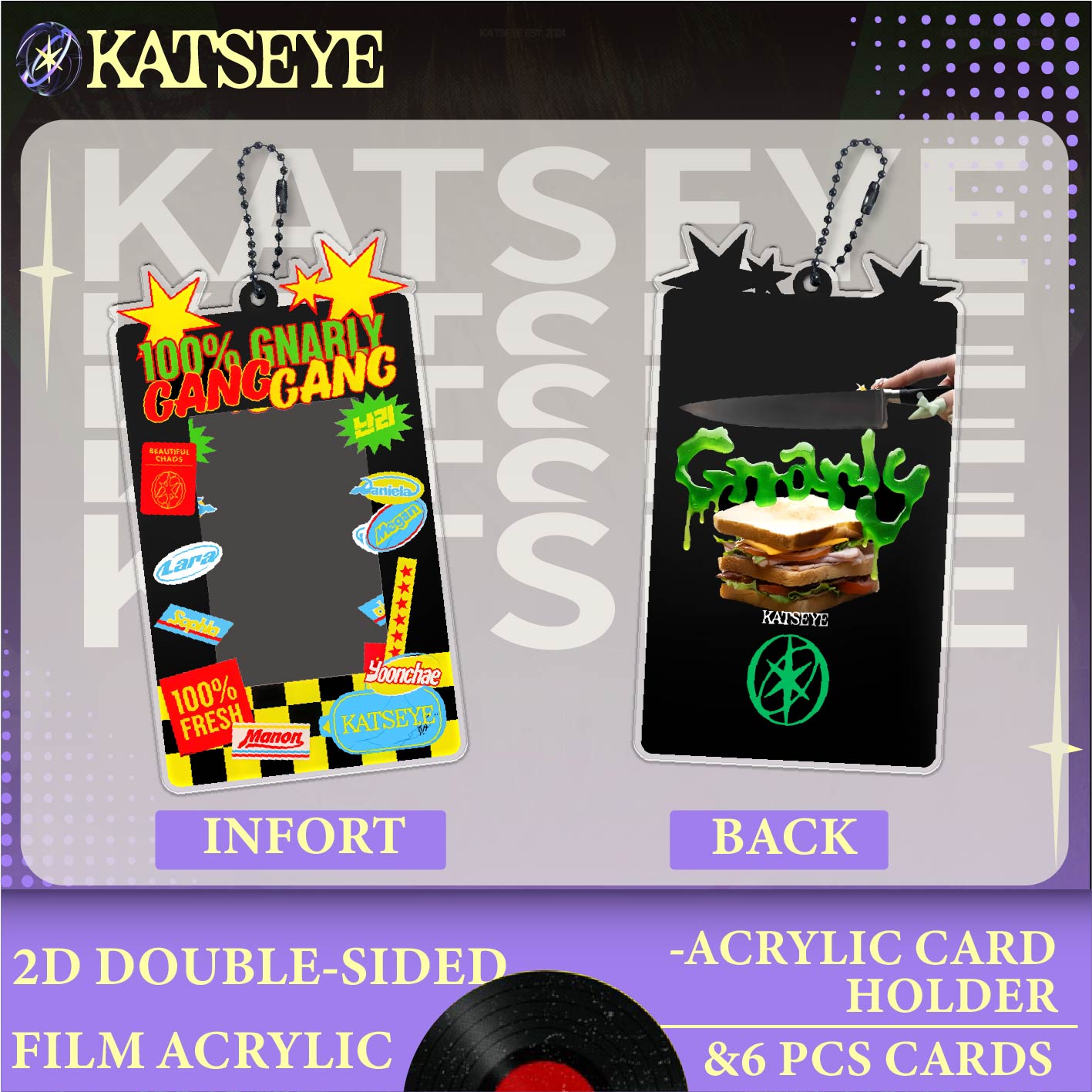 KATSEYE Set, Acryl Fotokaartho - Card Sleeves Protector recensie en prijs