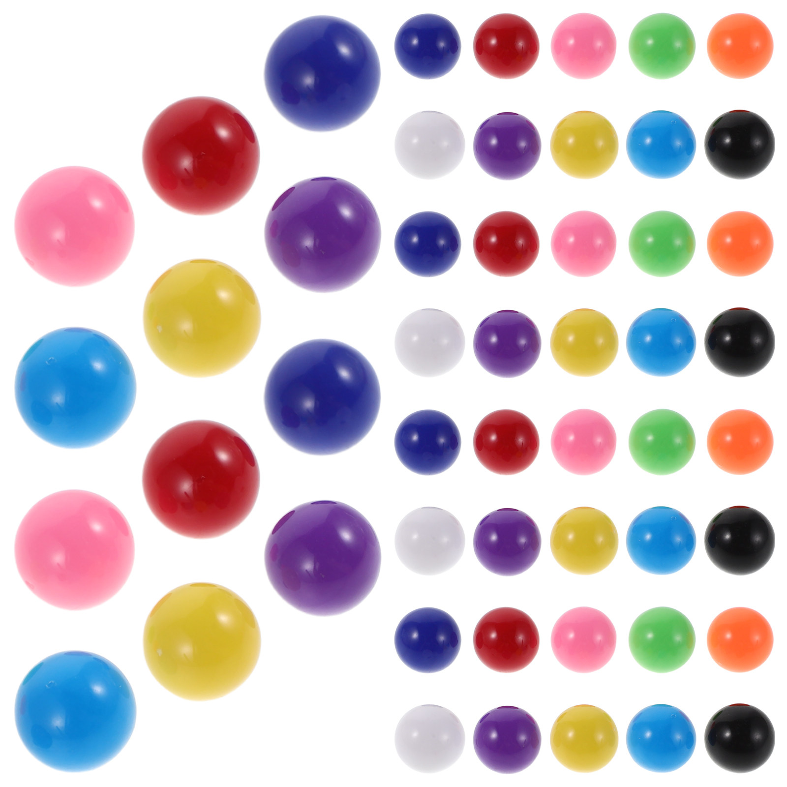100 stuks 15 mm gekleurde plas - Board Game Race Track recensie en prijs