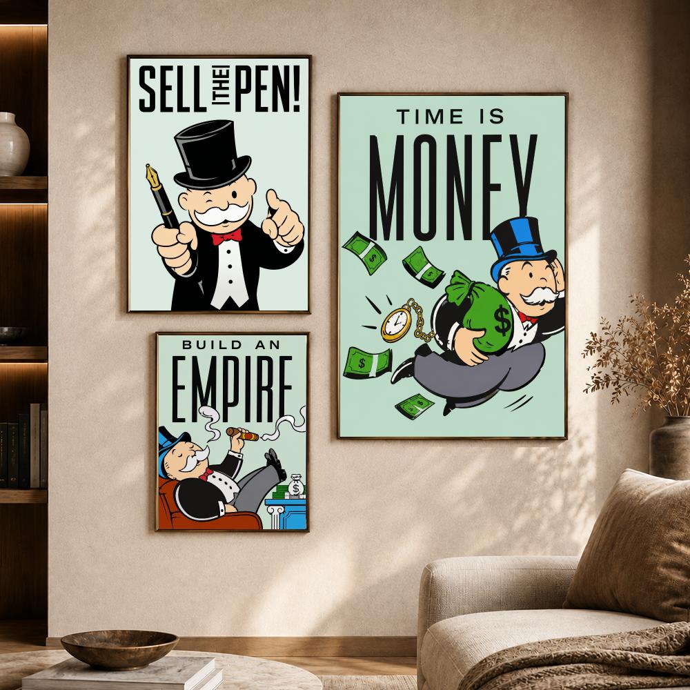 Game Monopoly Bordspel Poster  - Board Game Cafe recensie en prijs