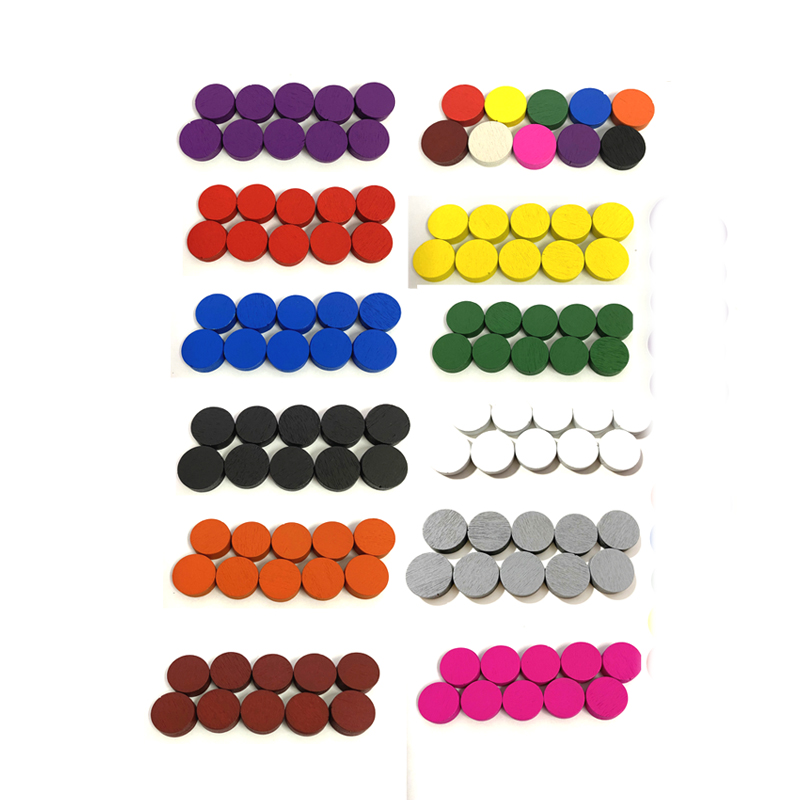 Game token 100 STKS Houten Spe - Board Game Sequence recensie en prijs