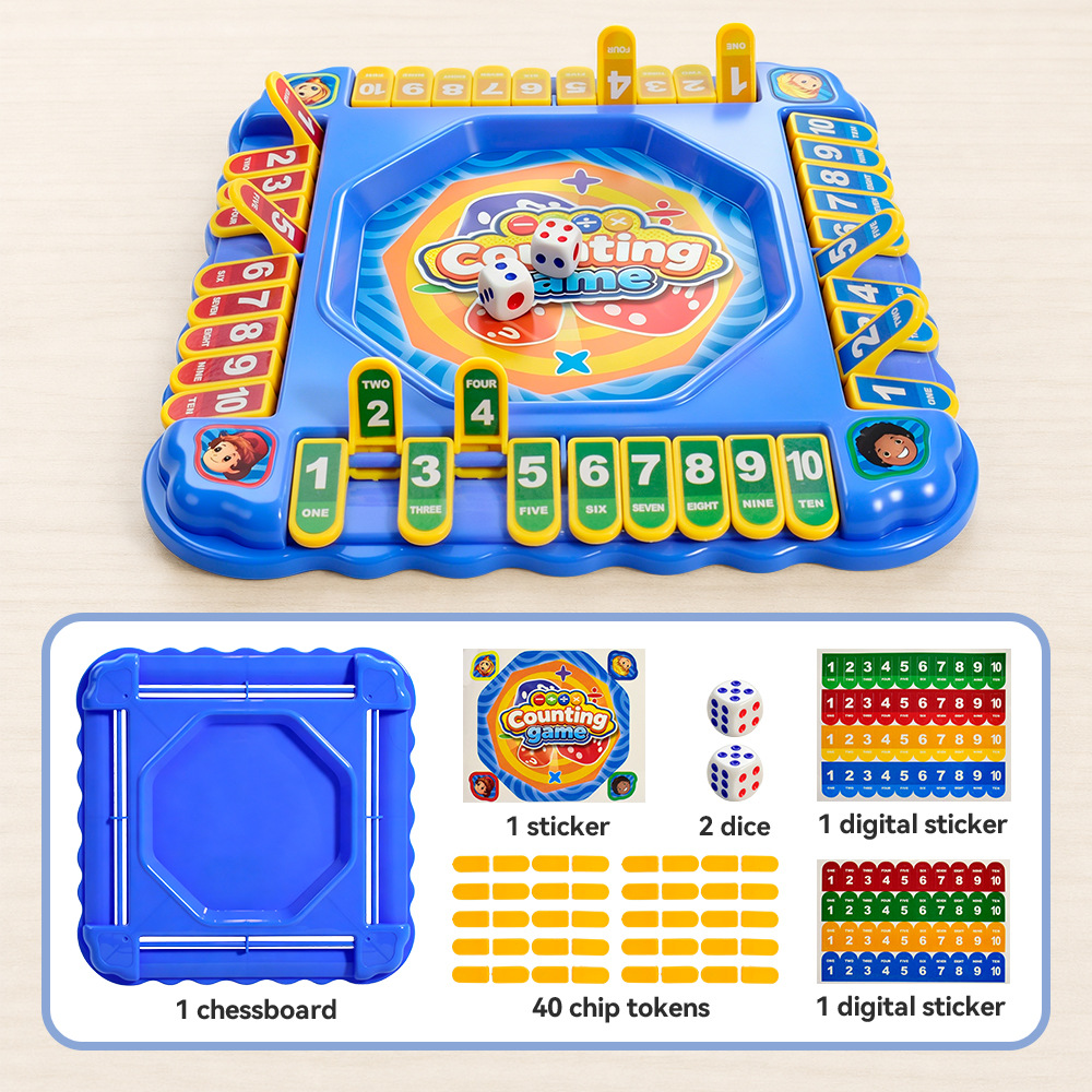 Flip-nummerbordspel, multiplay - Board Game Family recensie en prijs
